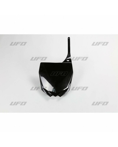 Plaque Course Moto UFO Plaque numéro frontale UFO noir Yamaha