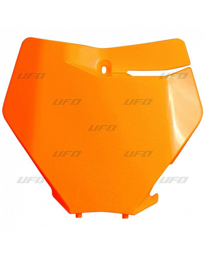 Plaque Course Moto UFO Plaque numéro frontale UFO orange KTM SX/SX-F