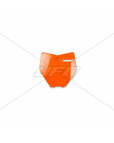 Plaque Course Moto UFO Plaque numéro frontale UFO orange KTM SX125/150 & SX-F