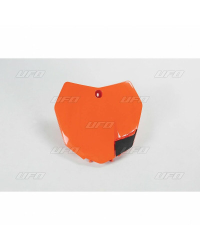 Plaque Course Moto UFO Plaque numéro frontale UFO orange KTM