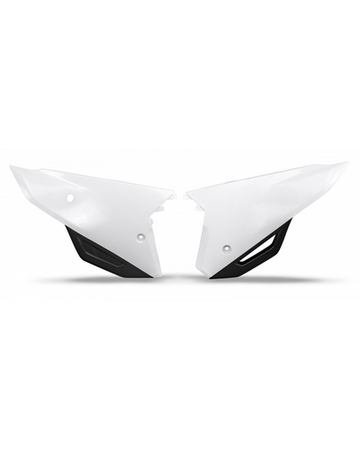 Plaque Course Moto UFO Plaques latérales UFO blanc Honda CRF 450 R