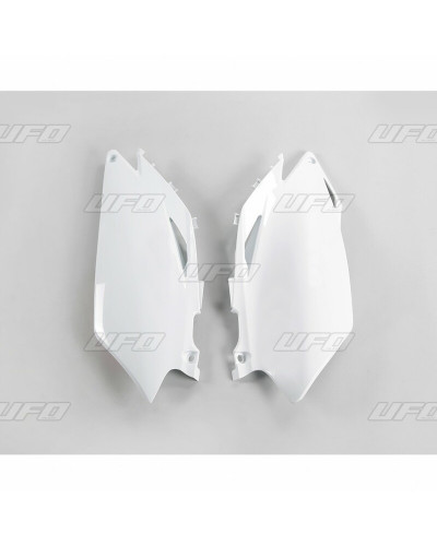 Plaque Course Moto UFO Plaques latérales UFO blanc Honda CRF250R/450R