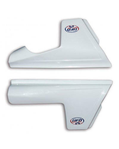 Plaque Course Moto UFO Plaques latérales UFO blanc KTM