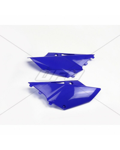 Plaque Course Moto UFO Plaques latérales UFO bleu Yamaha YZ125/250