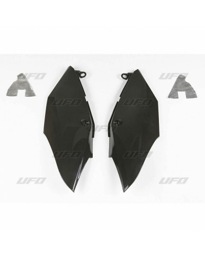 Plaque Course Moto UFO Plaques latérales UFO noir Honda CRF250R/450R/RX