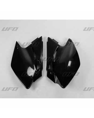Plaque Course Moto UFO Plaques latérales UFO noir Kawasaki KX450F