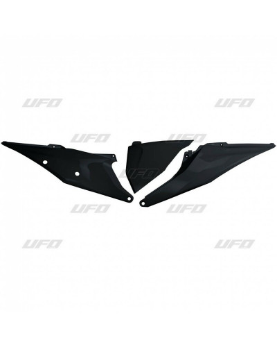 Plaque Course Moto UFO Plaques latérales UFO noir KTM SX/SX-F