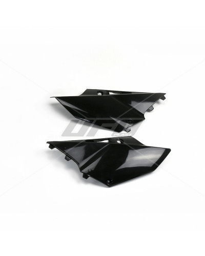 Plaque Course Moto UFO Plaques latérales UFO noir Yamaha YZ125/250