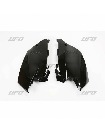 Plaque Course Moto UFO Plaques latérales UFO noir Yamaha YZ125/250