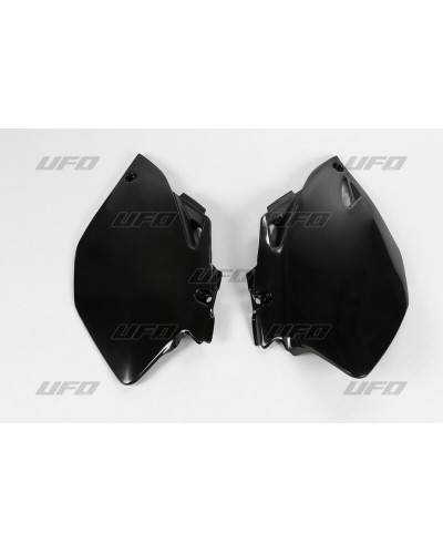 Plaque Course Moto UFO Plaques latérales UFO noir Yamaha YZ250F/450F