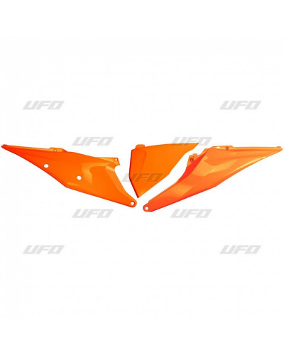 Plaque Course Moto UFO Plaques latérales UFO orange KTM SX/SX-F