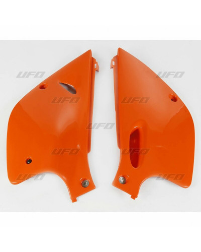 Plaque Course Moto UFO Plaques latérales UFO orange KTM