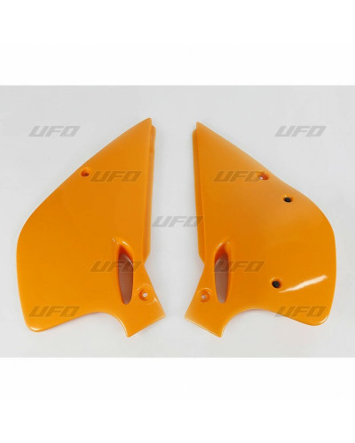 Plaque Course Moto UFO Plaques latérales UFO orange KTM