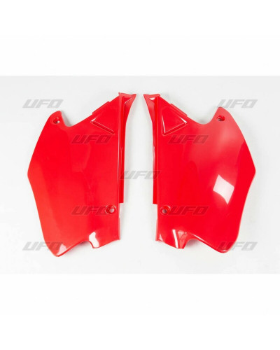 Plaque Course Moto UFO Plaques latérales UFO rouge Honda CR125R/250R