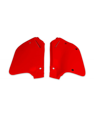 Plaque Course Moto UFO Plaques latérales UFO rouge Honda CR125R/250R Plaque Course Moto UFO Plaques latérales UFO rouge Honda CR125R/250R