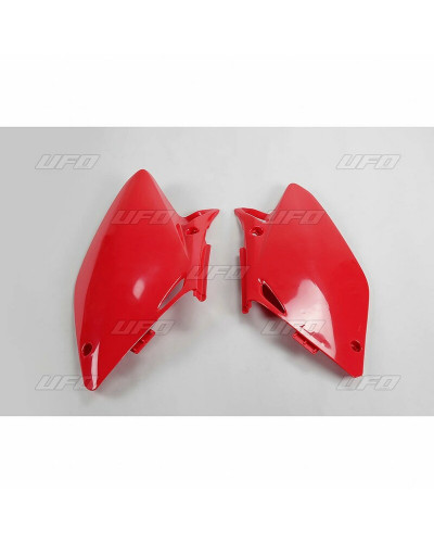 Plaque Course Moto UFO Plaques latérales UFO rouge Honda CRF450R