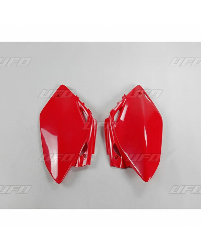 Plaque Course Moto UFO Plaques latérales UFO rouge Honda CRF450R