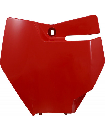 Carters divers UFO PLATE# FRT GASGAS 85 21-23 RED
