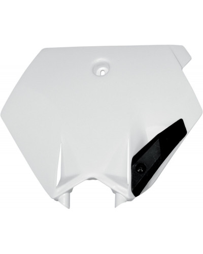 Carters divers UFO PLATE # FRT KTM85 04-12 WHT Carters divers UFO PLATE # FRT KTM85 04-12 WHT