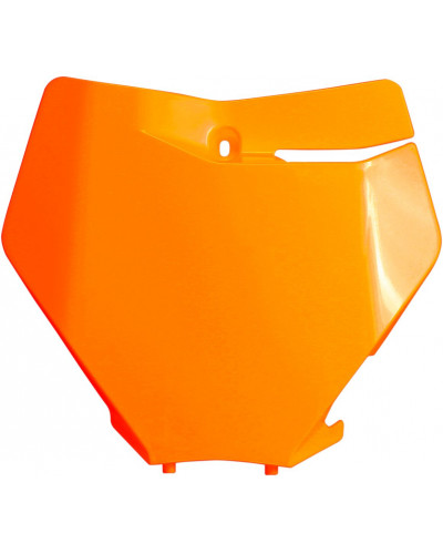 Carters divers UFO PLATE# FRT SX/SXF 19-22 FLO OR