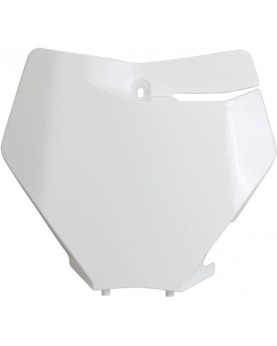 Carters divers UFO PLATE# FRT SX/SXF 19-22 WHITE Carters divers UFO PLATE# FRT SX/SXF 19-22 WHITE