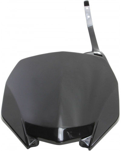 Carters divers UFO PLATE# YZF250 19- 450 18- BLK