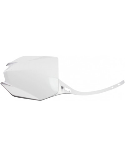 Carters divers UFO PLATE# YZF250 19- 450 18- WH