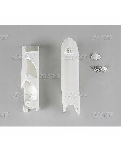 Protège Fourche Moto UFO Protections de fourche UFO blanc KTM