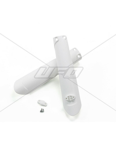 Protège Fourche Moto UFO Protections de fourche UFO blanc KTM