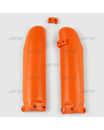 Protège Fourche Moto UFO Protections de fourche UFO orange KTM SX65