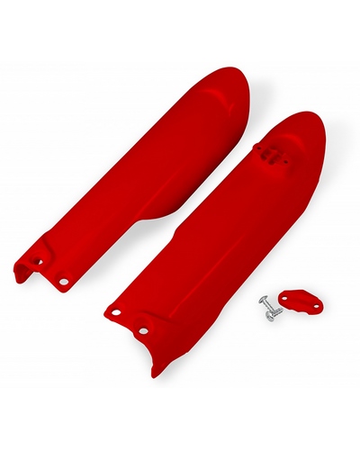 Protège Fourche Moto UFO Protections de fourche UFO rouge Gas Gas MC 85