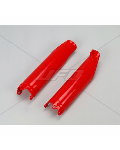 Protège Fourche Moto UFO Protections de fourche UFO rouge Honda CRF450R