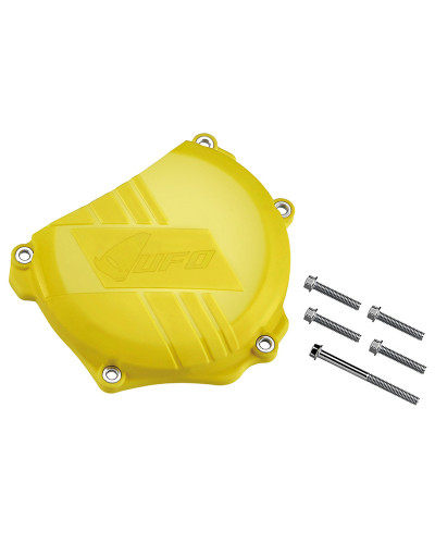 Protection Carter Moto UFO Protège carter embrayage UFO jaune Suzuki RM-Z250