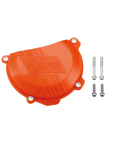 Protection Carter Moto UFO Protège carter embrayage UFO orange KTM SX-F/EXC-F 250/350