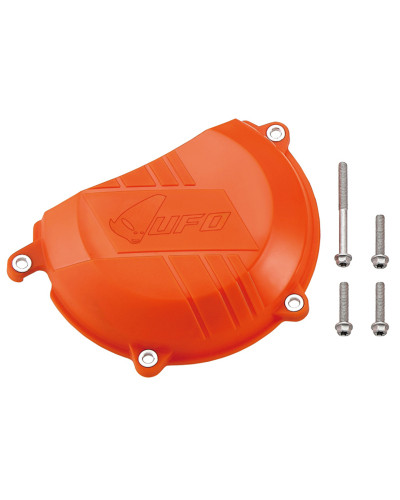 Protection Carter Moto UFO Protège carter embrayage UFO orange KTM SX-F/EXC-F 450