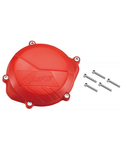 Protection Carter Moto UFO Protège carter embrayage UFO rouge Honda CRF450R