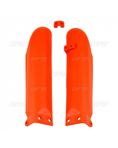 Protège Fourche Moto UFO Protège fourche UFO orange fluo KTM SX85