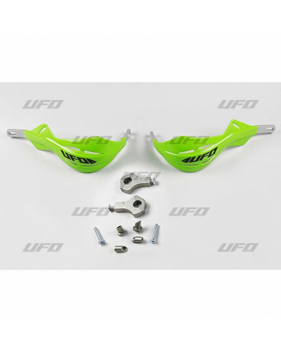 Protège Main Moto UFO Protège-mains UFO Alu vert