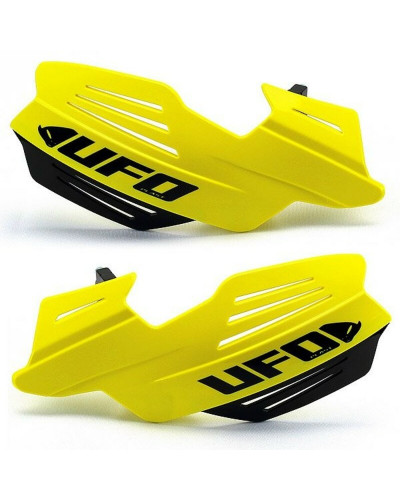 Protège Main Moto UFO Protège-mains UFO Vulcan jaune fluo