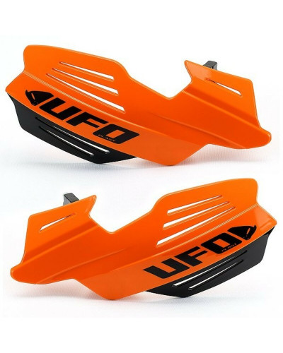 Protège Main Moto UFO Protège-mains UFO Vulcan orange fluo