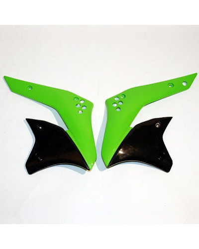 Carters divers UFO RAD COVERS KXF250 06-08 GN BK Carters divers UFO RAD COVERS KXF250 06-08 GN BK