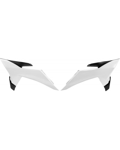 Carters divers UFO RADIATOR COVER SX/SXF 2025- WH Carters divers UFO RADIATOR COVER SX/SXF 2025- WH