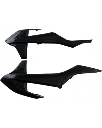 Carters divers UFO RADIATOR CVRS SX-SXF 16-18 BLK Carters divers UFO RADIATOR CVRS SX-SXF 16-18 BLK