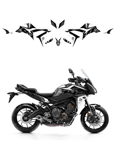 KIT STICKERS UP DESIGN Kit Deco UP MAXIMIZE YAMAHA TRACER900 2015-2018 KIT STICKERS UP DESIGN Kit Deco UP MAXIMIZE YAMAHA TRACER900 2015-2018