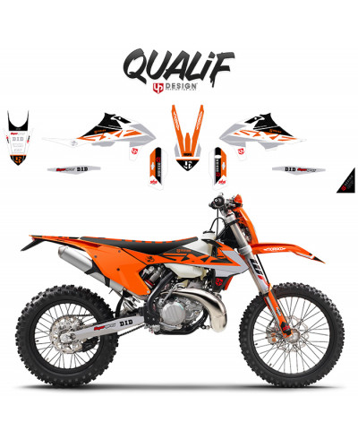 KIT STICKERS UP DESIGN Kit Deco UP Qualif KTM EXC - EXCF 125 250 300 450 2014-2015 KIT STICKERS UP DESIGN Kit Deco UP Qualif KTM EXC - EXCF 125 250 300 450 2014-2015