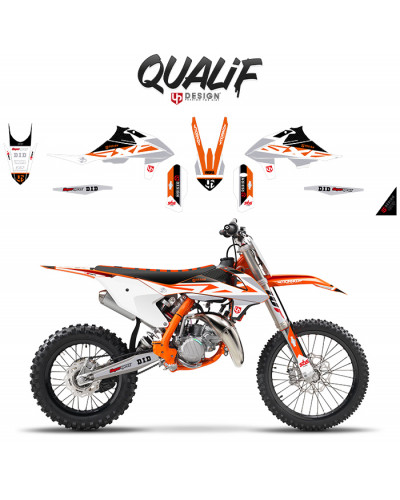 KIT STICKERS UP DESIGN Kit Deco UP Qualif KTM SX 85 2015-2017 KIT STICKERS UP DESIGN Kit Deco UP Qualif KTM SX 85 2015-2017