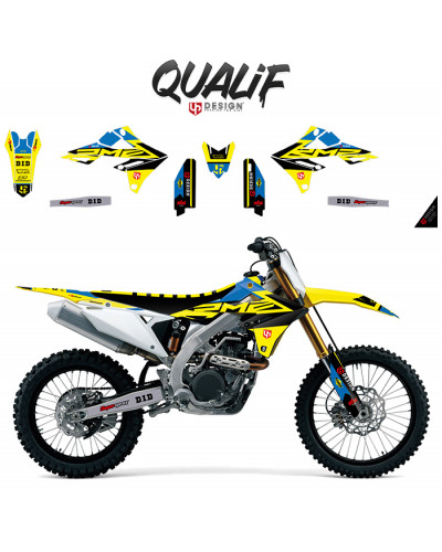 KIT STICKERS UP DESIGN Kit Deco UP Qualif SUZUKI RM 85 2002-2016 KIT STICKERS UP DESIGN Kit Deco UP Qualif SUZUKI RM 85 2002-2016