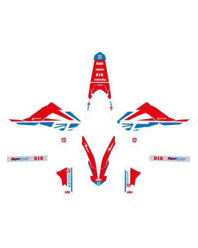 KIT STICKERS UP DESIGN Kit Déco UP ROUND GASGAS EC (2014-2017) Rouge KIT STICKERS UP DESIGN Kit Déco UP ROUND GASGAS EC (2014-2017) Rouge