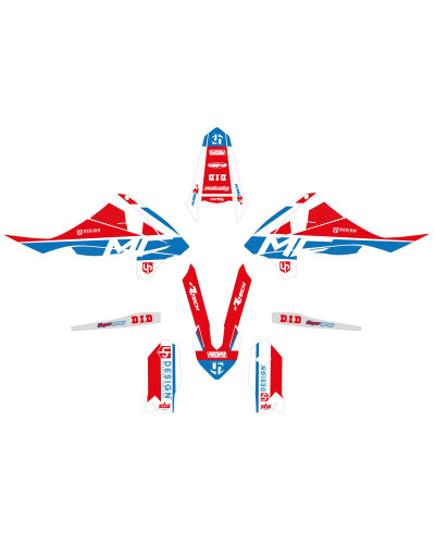 KIT STICKERS UP DESIGN Kit Déco UP ROUND GASGAS MC 85 (2021-2022) Rouge KIT STICKERS UP DESIGN Kit Déco UP ROUND GASGAS MC 85 (2021-2022) Rouge