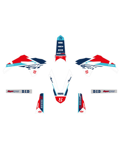 KIT STICKERS UP DESIGN Kit Déco UP ROUND HONDA CRF 250 R (2022-2022) Rouge KIT STICKERS UP DESIGN Kit Déco UP ROUND HONDA CRF 250 R (2022-2022) Rouge